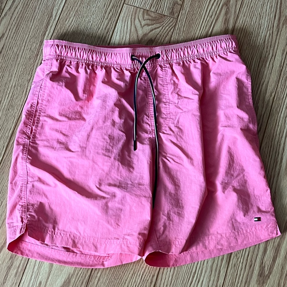 Pink Tommy Hilfiger Men’s Bathing Suit